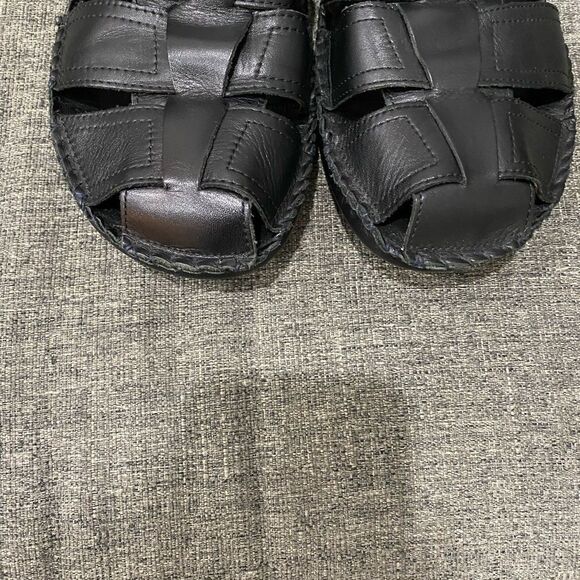 Pikolinos Tarifa Black Leather Sandals Men Size 43 (9 9.5) main image 11